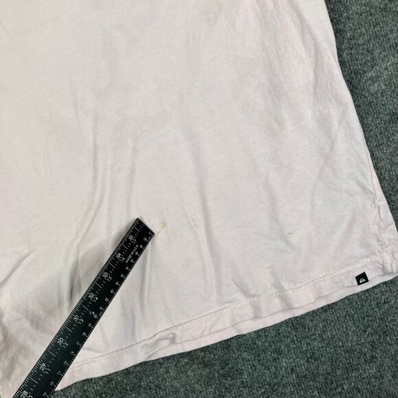 Quiksilver Men's Graphic T-Shirt Size M Pink Florida Funshine State Surf Y2K - Picture 4 of 8